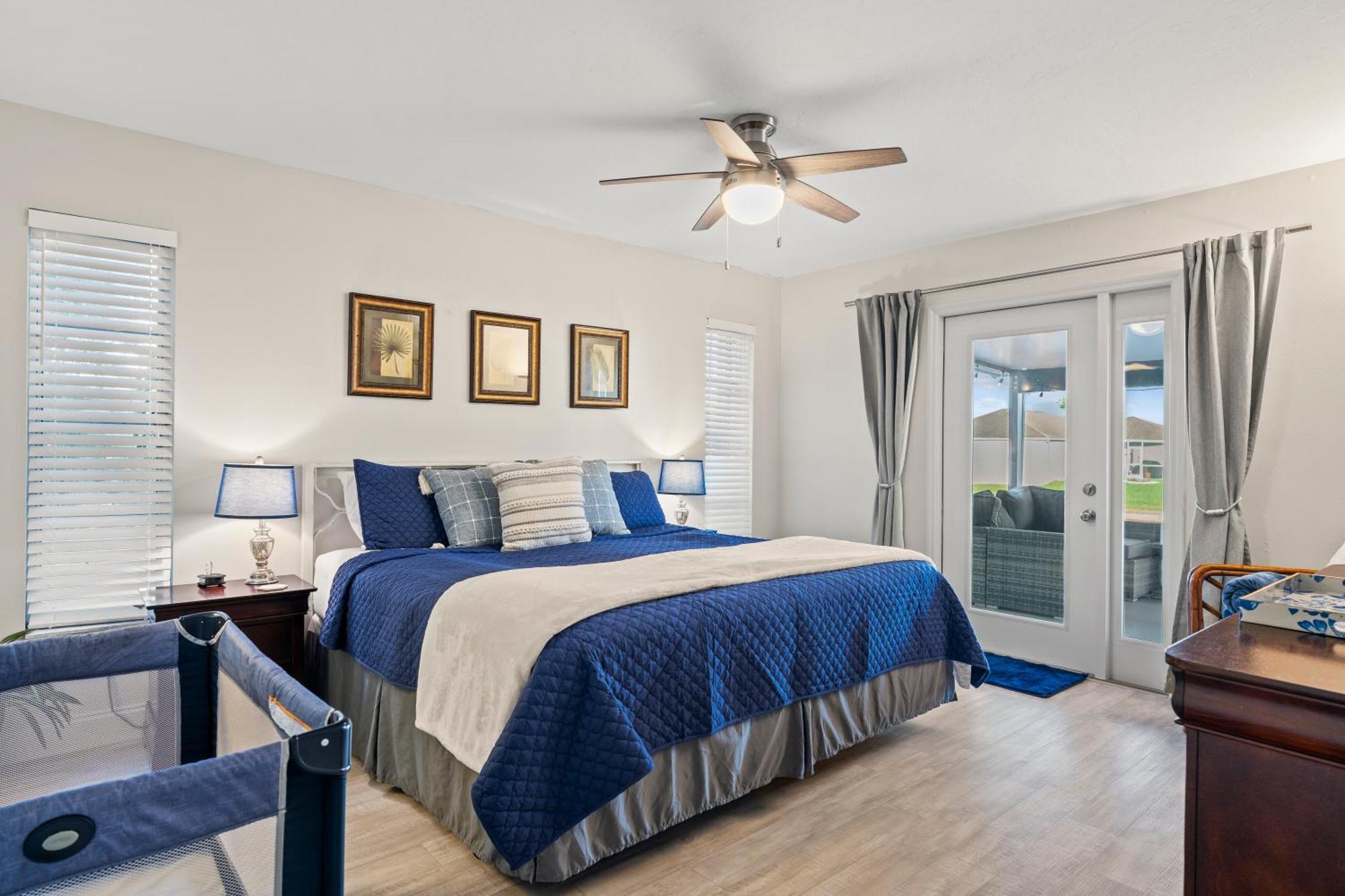 Serenity Waterfront Villa With King Suite, Private Pool, Great Lanai Enclosure And Long Water Views Cape Coral Eksteriør billede
